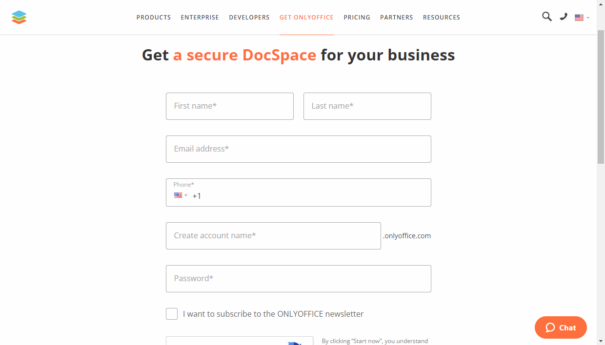 Voulez-vous créez ONLYOFFICE DocSpace dans le cloud? Étape 1.