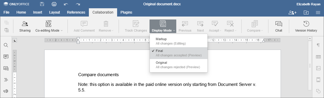 Compare documents - Final