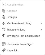 SmartArt Menü