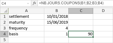 Fonction NB.JOURS.COUPONS