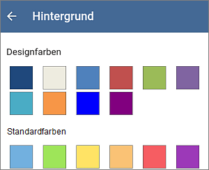 Absatzhintergrundfarbe - Einstellungen