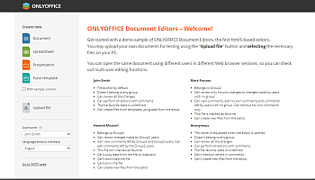 Access Docs Enterprise Edition via a web browser