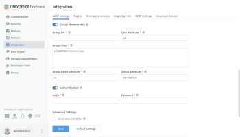 LDAP settings - groups