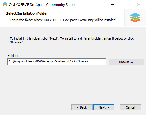 Comment déployer ONLYOFFICE DocSpace Community sous Windows sur un serveur local? Étape 3.