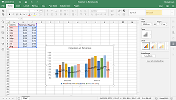 how to make a chart in excel Step 3