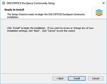 Comment déployer ONLYOFFICE DocSpace Community sous Windows sur un serveur local? Étape 3
