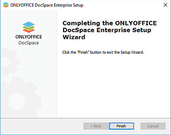 Comment déployer ONLYOFFICE DocSpace Enterprise sous Windows sur un serveur local? Étape 3