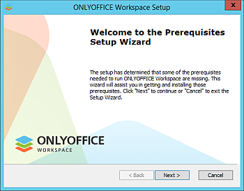 Comment déployer ONLYOFFICE Workspace sous Windows sur un serveur local? Étape 2