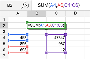 Ajouter des formules