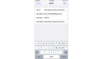 Exporting Calendar - iOS device