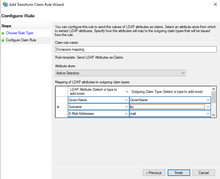 How to configure ONLYOFFICE SP and AD FS IdP