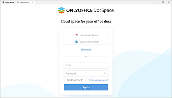 Connect to cloud office window
