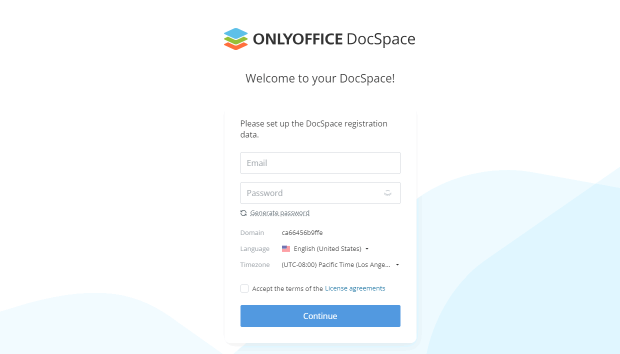 How to deploy ONLYOFFICE DocSpace Community for Windows on a local server? Step 4