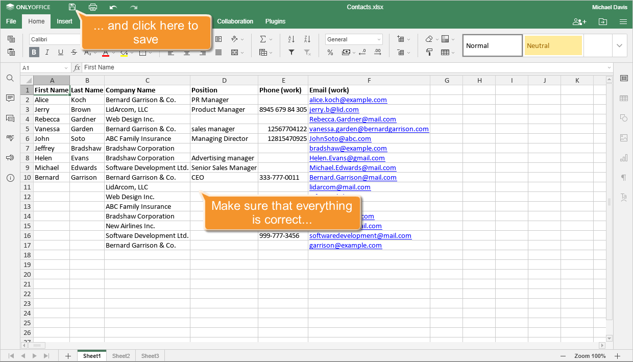 Create Csv File With Multiple Worksheets