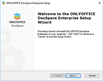 How to deploy ONLYOFFICE DocSpace Enterprise for Windows on a local server? Step 3