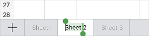 Rename sheets