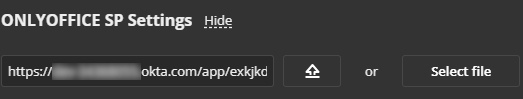 How to configure ONLYOFFICE SP and Okta IdP