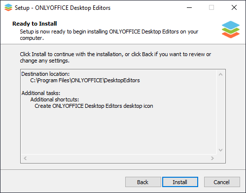 Installing Desktop Editors