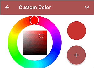 Custom color