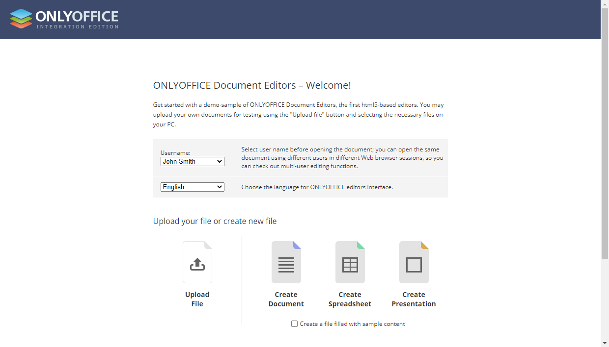 Access Enterprise Edition via a web browser