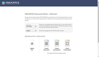 Access ONLYOFFICE Docs via a web browser