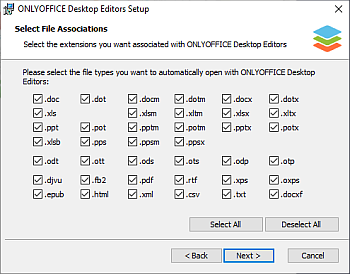 Installing Desktop Editors