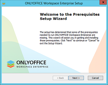 Как развернуть ONLYOFFICE Workspace Enterprise Edition для Windows на локальном сервере? Шаг 2